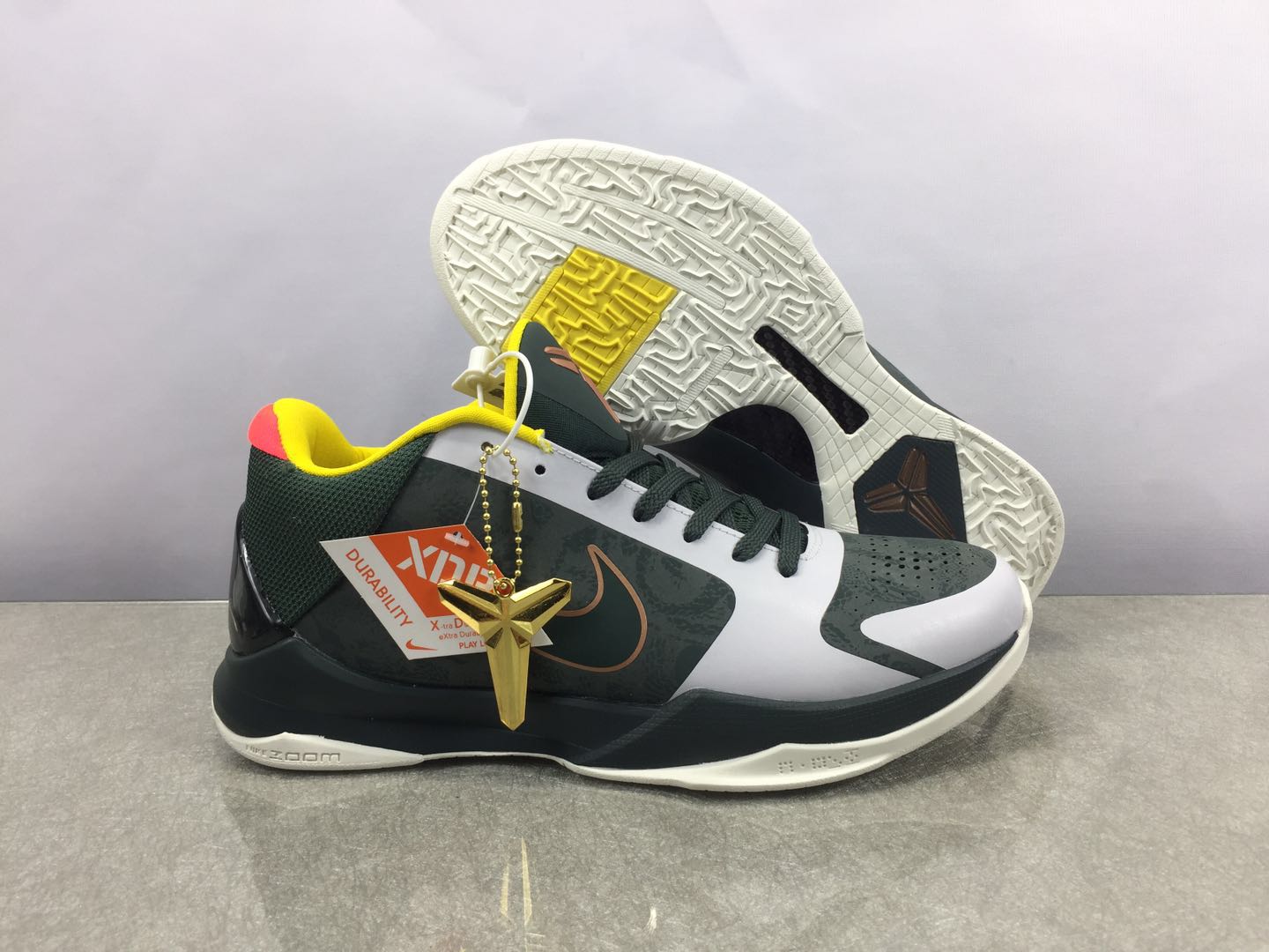 2020 Nike Kobe Bryant V Elite Yellow Silver